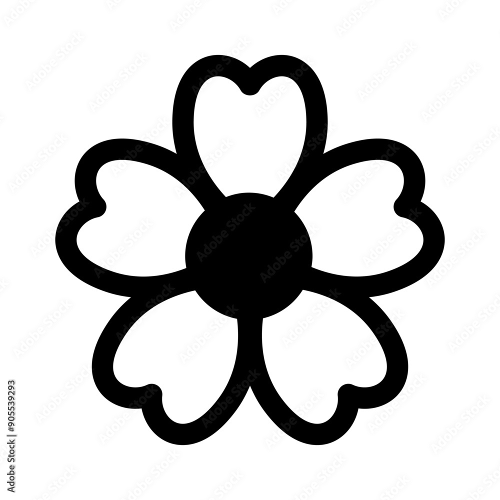 Strawberry flower icon vector illustration graphic design Strawberry flower icon vector illustration graphic design