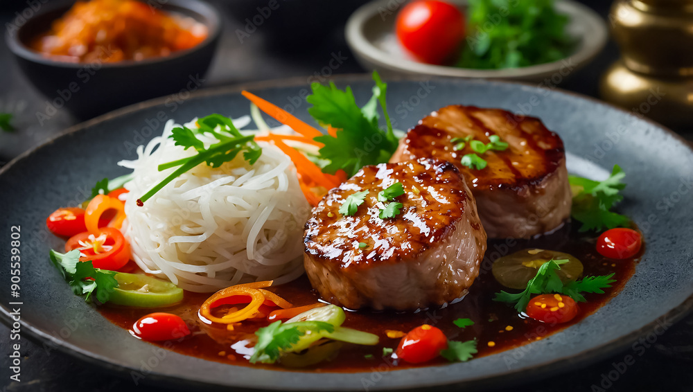 pork medallions traditional food Vietnam pork medallions traditional food Vietnam