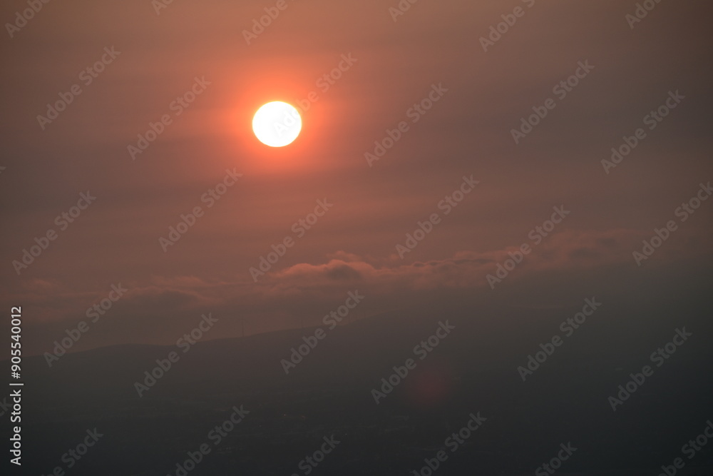 sunset in the sky sunset in the sky