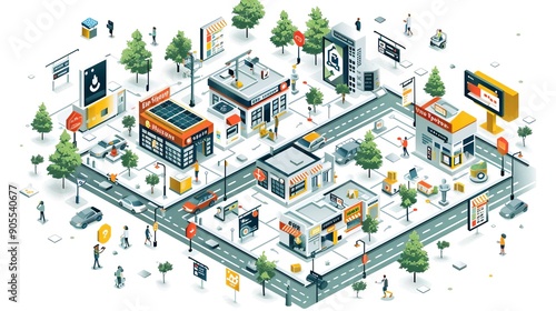 Customer journey mapping techniques for visualizing and analyzing the steps customers take from awareness to purchase, helping you optimize their experience at each stage. high resolution