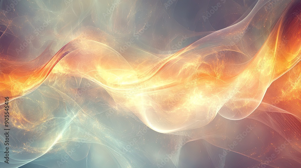 Abstract background with a soft, ethereal glow and delicate patterns Abstract background with a soft, ethereal glow and delicate patterns
