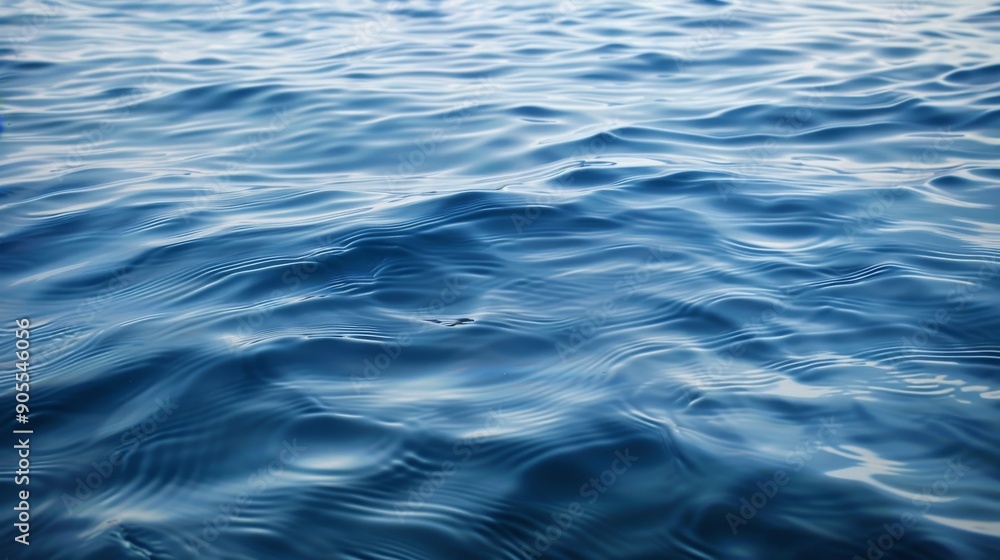 Calm blue water with gentle ripples and waves. A serene seascape background. Calm blue water with gentle ripples and waves. A serene seascape background.