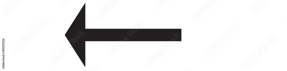 Left Arrow Vector Icon design eps 10 Left Arrow Vector Icon design eps 10