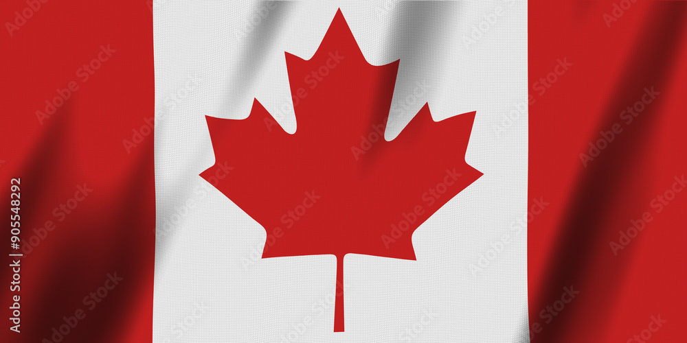 Obraz premium Canadian maple leaf flag background