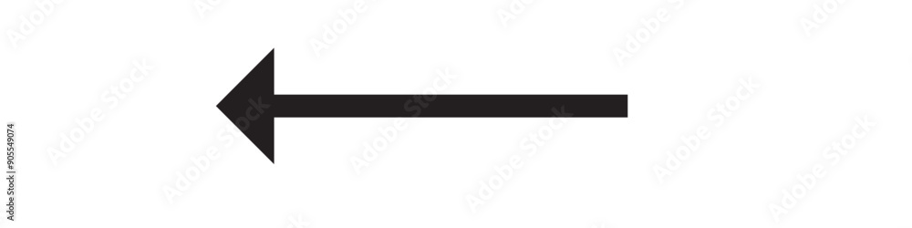 Left Arrow Vector Icon design eps 10 Left Arrow Vector Icon design eps 10
