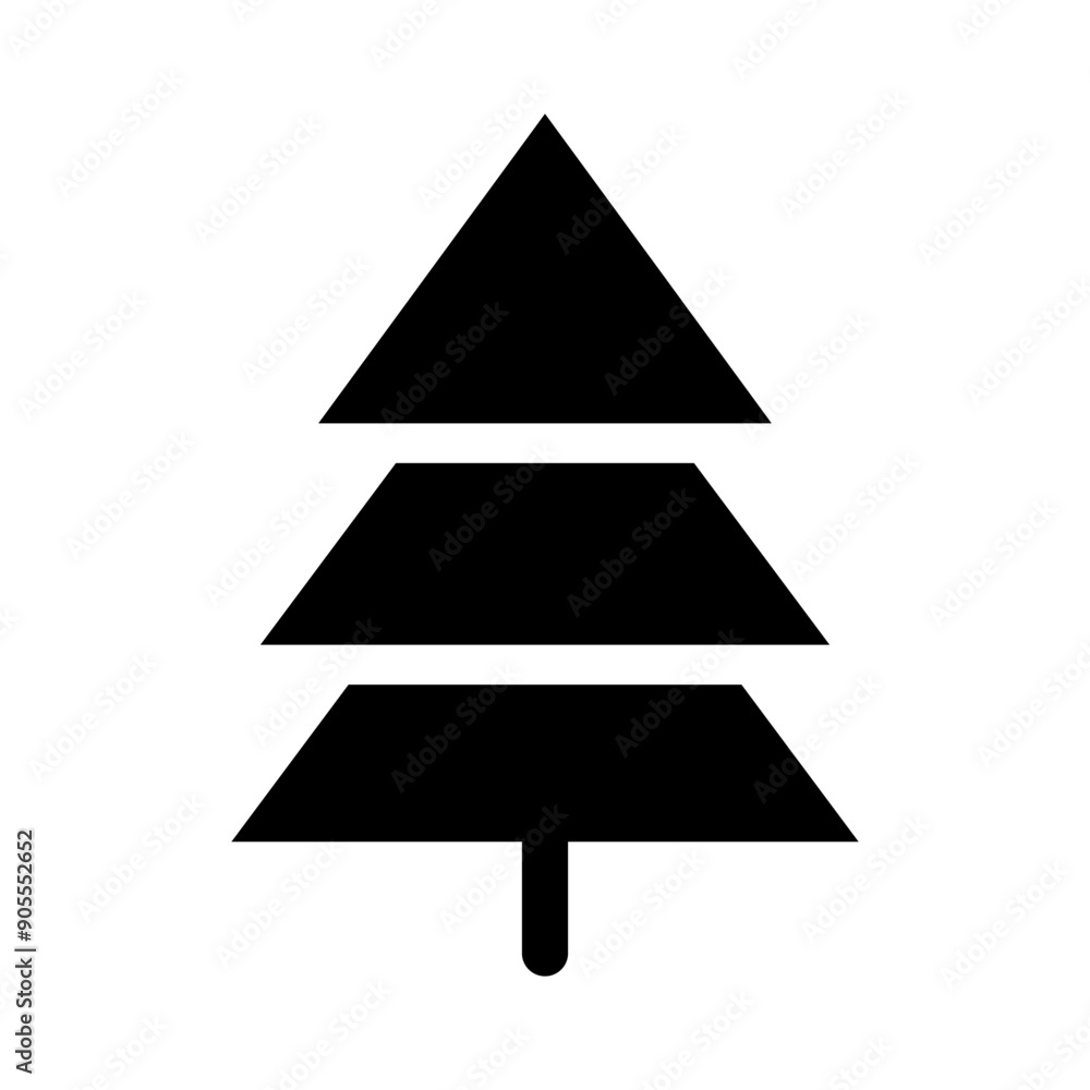 Christmas tree icon vector illustration graphic design Christmas tree icon vector illustration graphic design