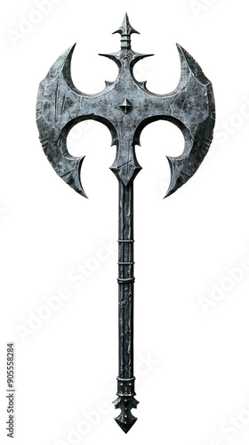 Wallpaper Mural A halberd, one of the types of melee weapons, transparent background. Torontodigital.ca