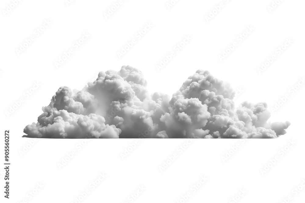 A clean white cloud, isolated on a transparent background. A clean white cloud, isolated on a transparent background.