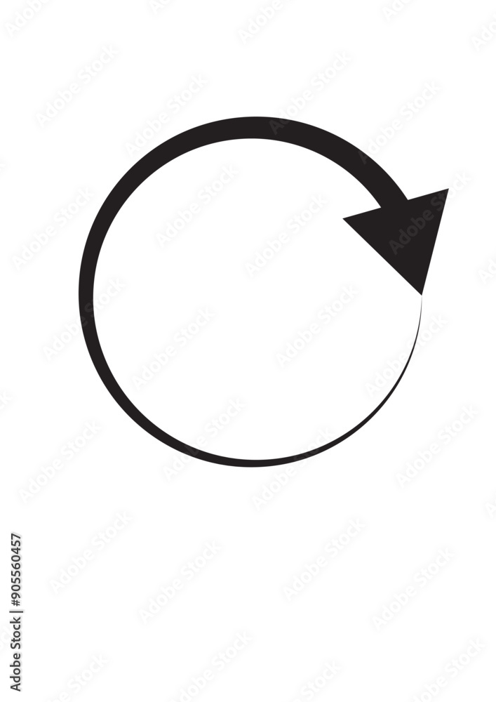 Circle arrows icon design eps 10 Circle arrows icon design eps 10
