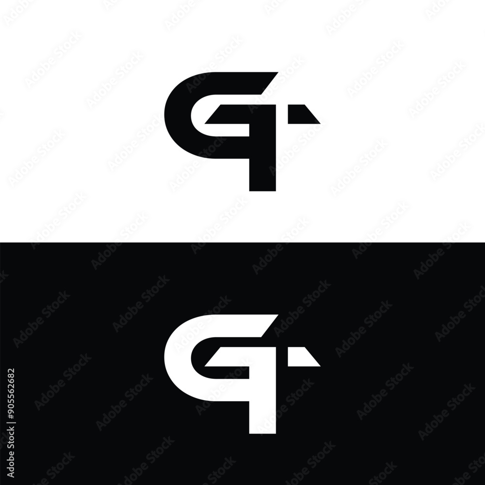 GT logo design vector GT logo design vector