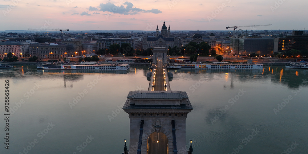 The Chain Bridge - Budapest The Chain Bridge - Budapest