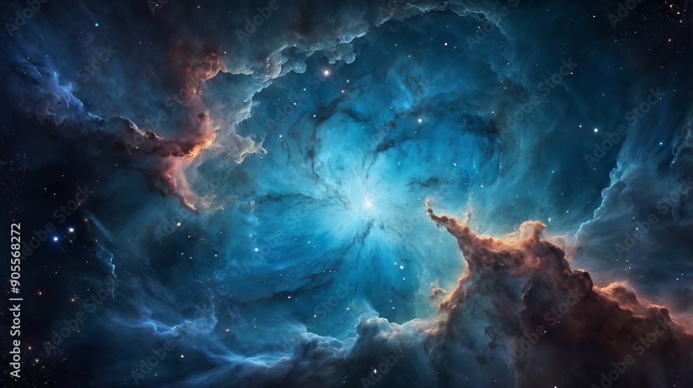 Captivating Space Nebula Captivating Space Nebula