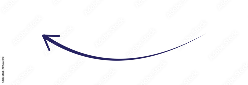 black arrow icon on white background. flat style. arrow icon for your ...