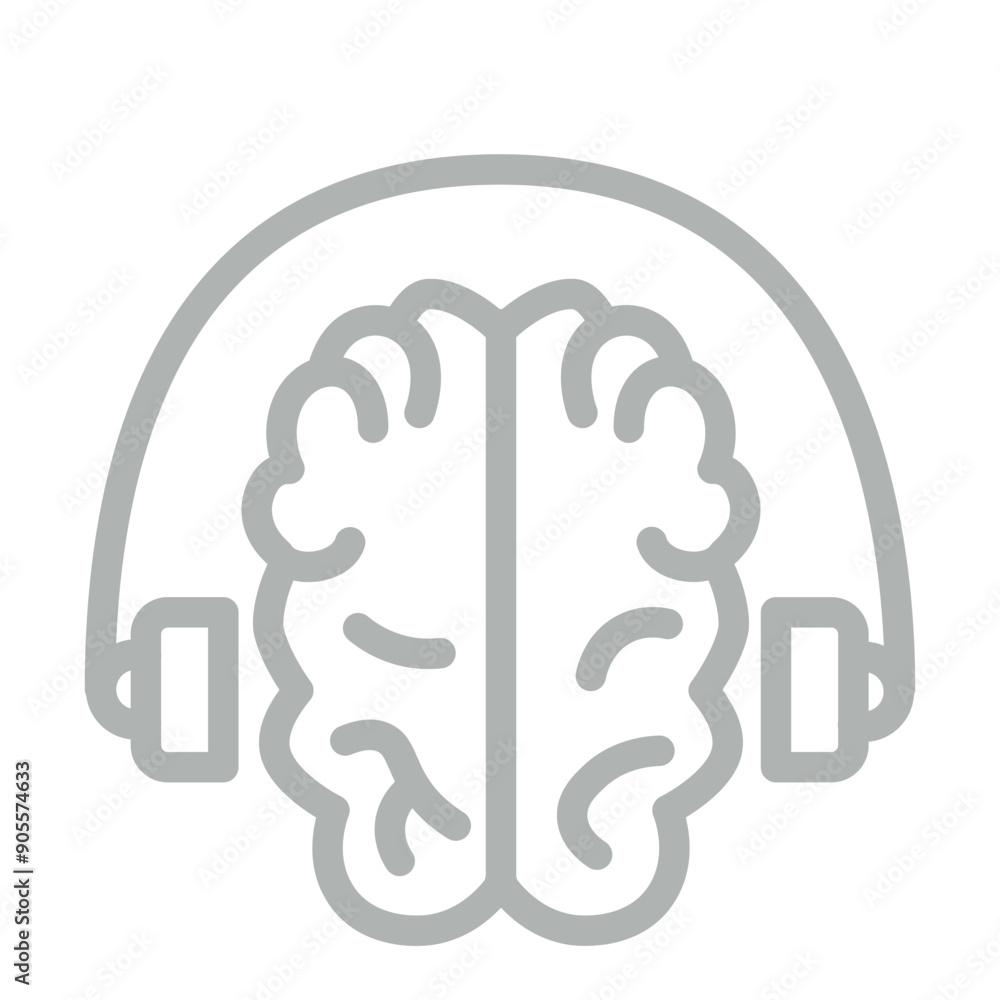 Multimedia Learning Vector Line Grey Icon Design Multimedia Learning Vector Line Grey Icon Design