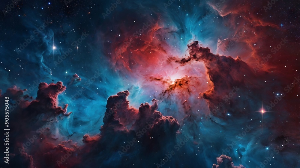 Captivating Space Nebula Captivating Space Nebula