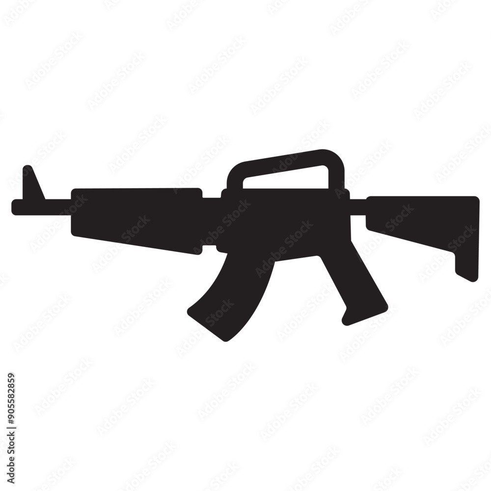 Rifle icon vector illustration graphic design