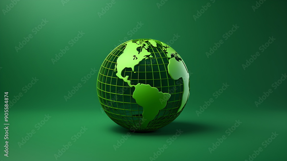 green earth with natural, generate AI green earth with natural, generate AI