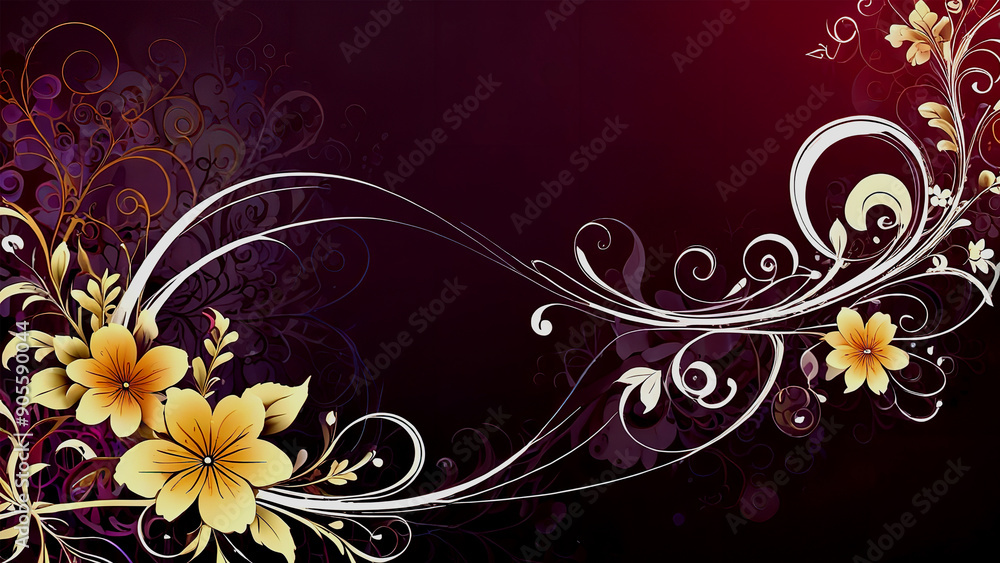 Psychedelic Flora Patterns Psychedelic Flora Patterns