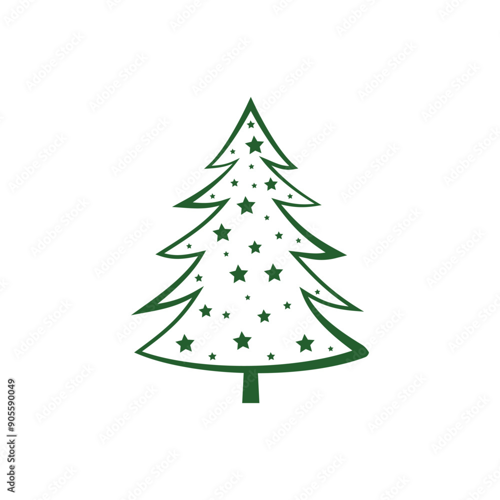 vector christmas tree vector christmas tree