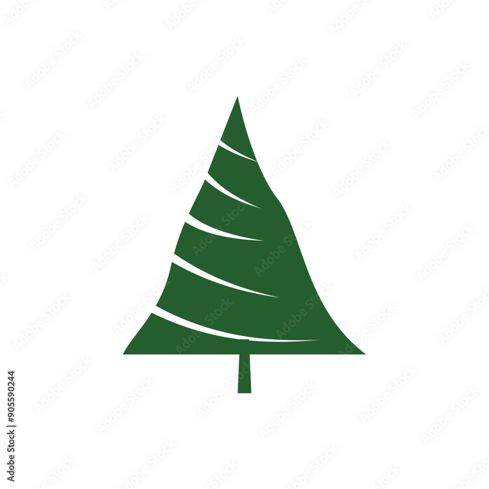 Fototapeta premium vector christmas tree