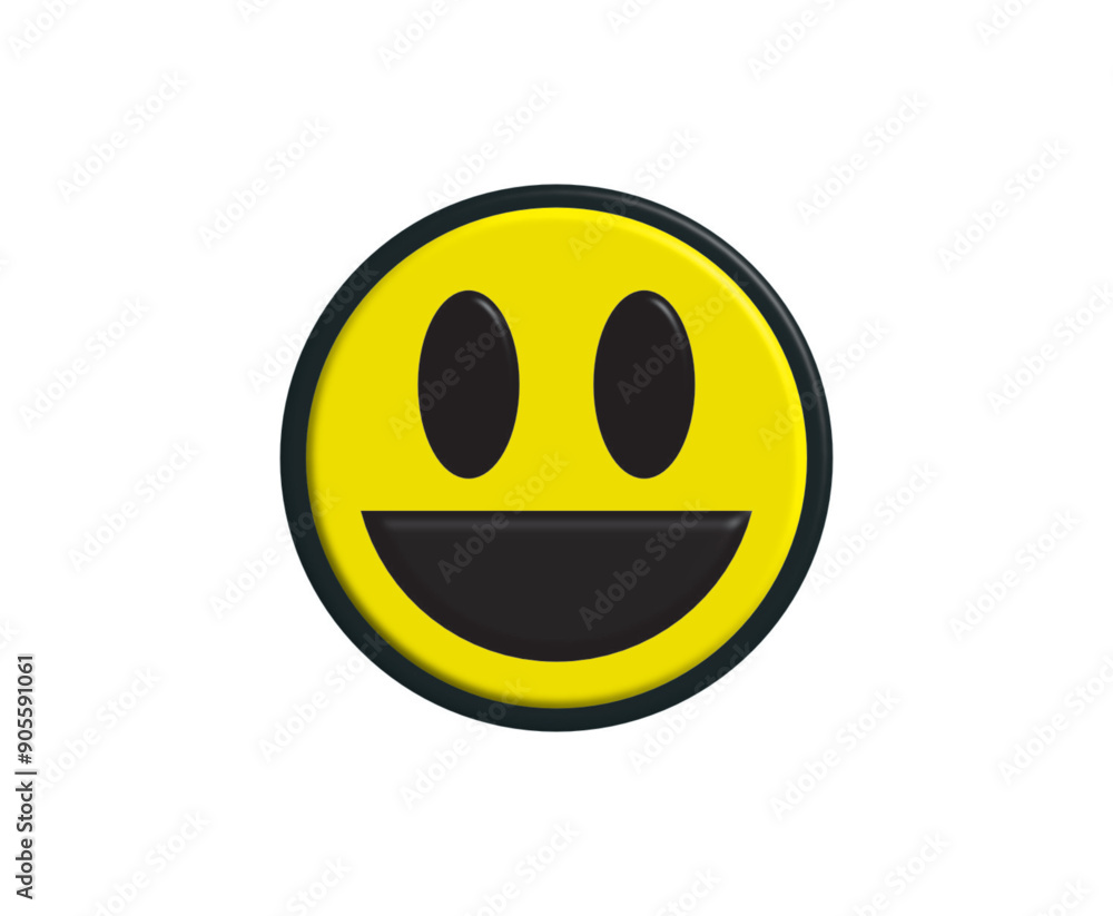 Fototapeta premium laugh smiley icon