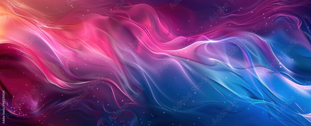 Abstract Swirling Colors and Glowing Lights Abstract Swirling Colors and Glowing Lights