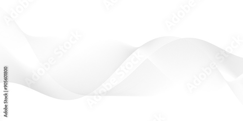 	
Vector Abstract white digital blend wave lines and technology background. Modern white flowing wave lines and glowing moving lines. Futuristic technology and sound wave lines background.