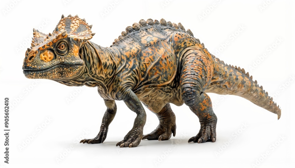 Obraz premium Pachycephalosaurus dinosaur isolated on all-white background