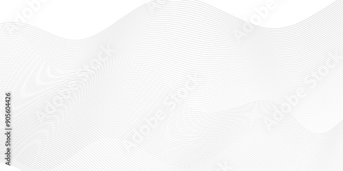 	
Vector Abstract white digital blend wave lines and technology background. Modern white flowing wave lines and glowing moving lines. Futuristic technology and sound wave lines background.