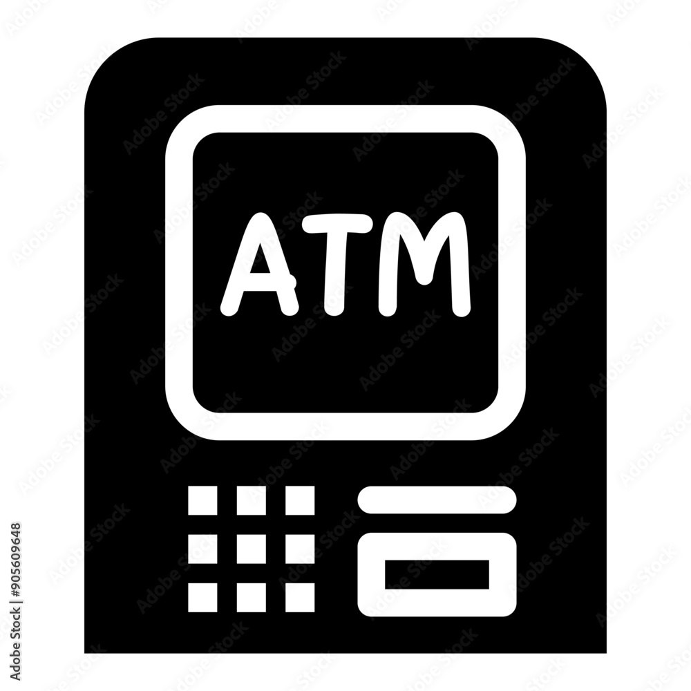 ATM machine icon vector illustration graphic design ATM machine icon vector illustration graphic design