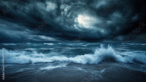 Stormy Seascape © Doni_Art
