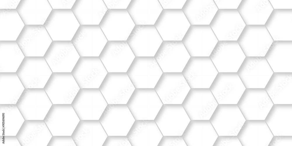 Vector abstract hexagonal futuristic geometric backdrop White background and embossed hexagon , honeycomb white hexagon concept design abstract technology background vector background, or wallpaper. Vector abstract hexagonal futuristic geometric backdrop White background and embossed hexagon , honeycomb white hexagon concept design abstract technology background vector background, or wallpaper.