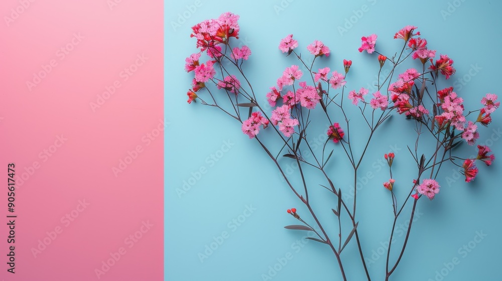 women's day mockup with empty space, minimalism, pastel colors, flat style women's day mockup with empty space, minimalism, pastel colors, flat style