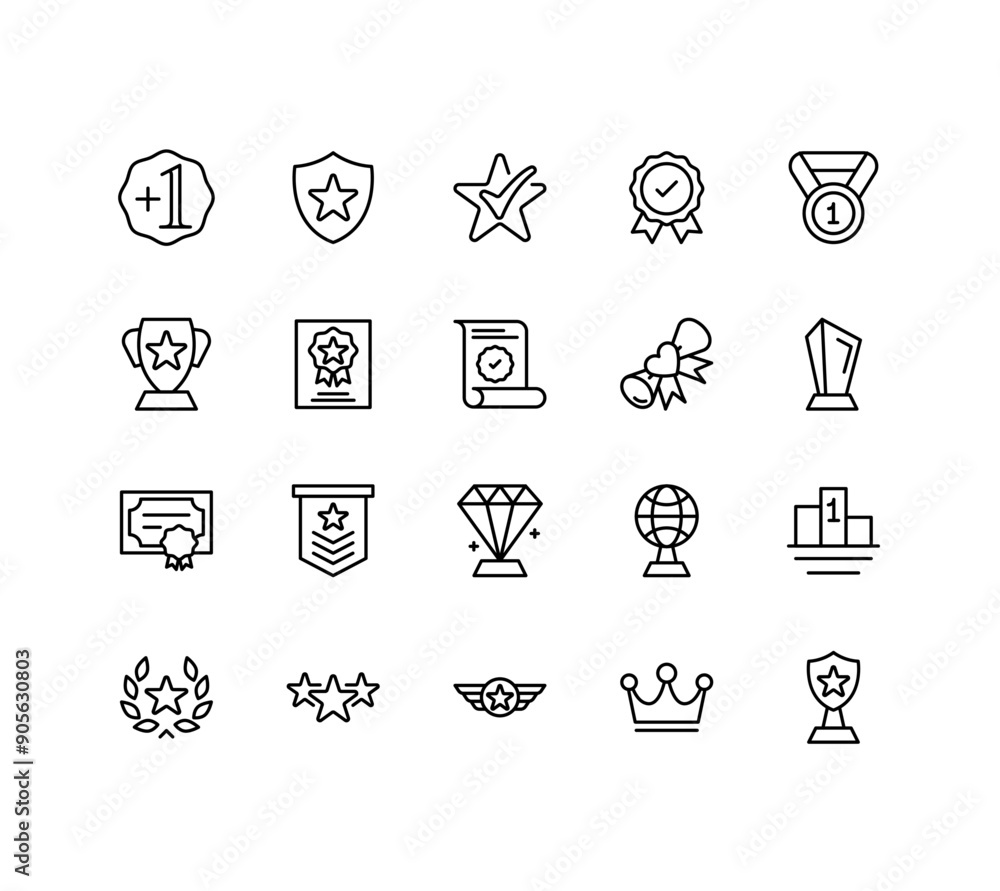Awwards and Rewards Premium Icon Pack Awwards and Rewards Premium Icon Pack