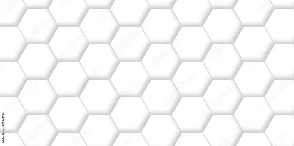 Abstract hexagonal futuristic geometric backdrop White background and embossed hexagon , honeycomb white hexagon concept design abstract technology background vector background, or wallpaper. Abstract hexagonal futuristic geometric backdrop White background and embossed hexagon , honeycomb white hexagon concept design abstract technology background vector background, or wallpaper.
