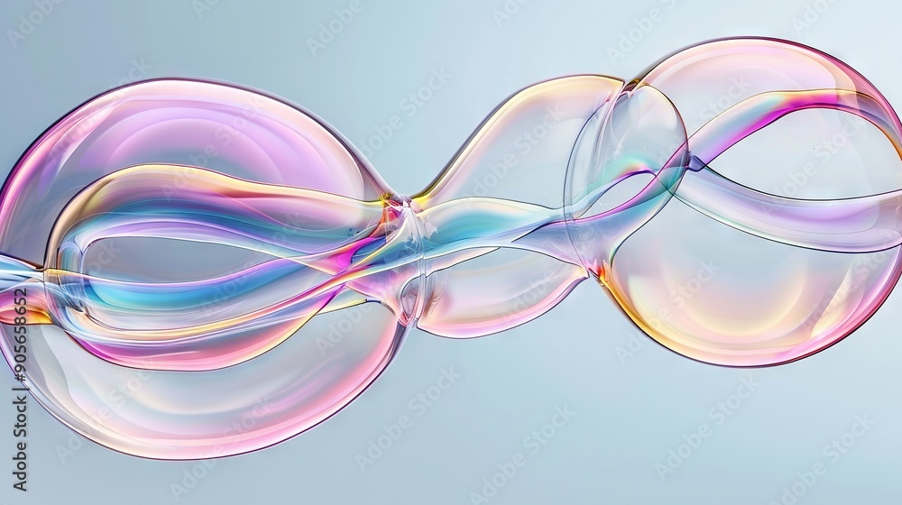 Light blue background with wave of liquid on it and blue sky in the back Light blue background with wave of liquid on it and blue sky in the back