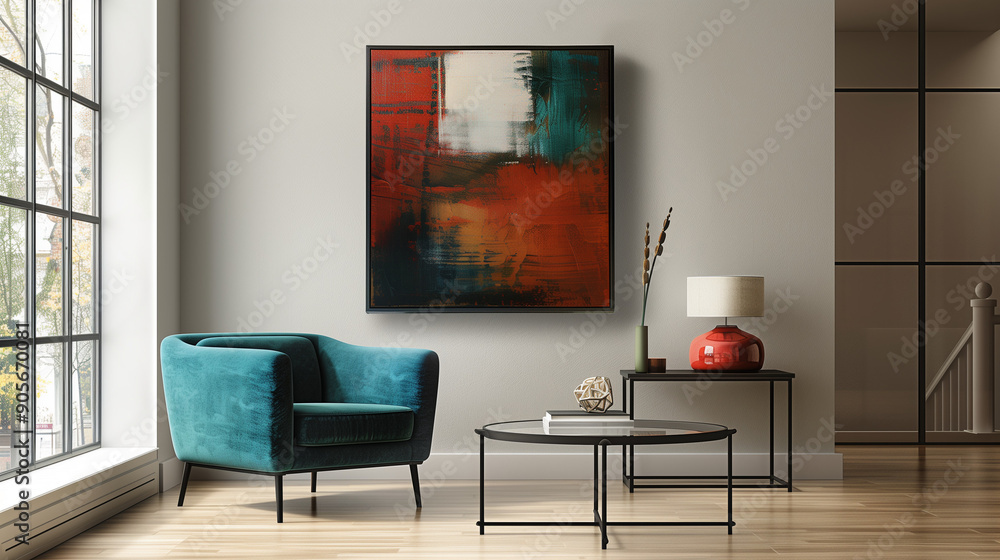 Fototapeta premium living room interior
