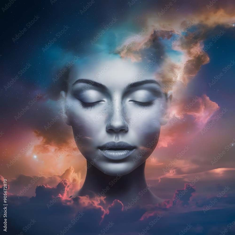 Shards of Dream series. Backdrop of human face and graphic elements to complement your design on the subject of dreams, mind, spirituality, imagination and inner world
Shards of Dream series. Backdrop of human face and graphic elements to complement your design on the subject of dreams, mind, spirituality, imagination and inner world