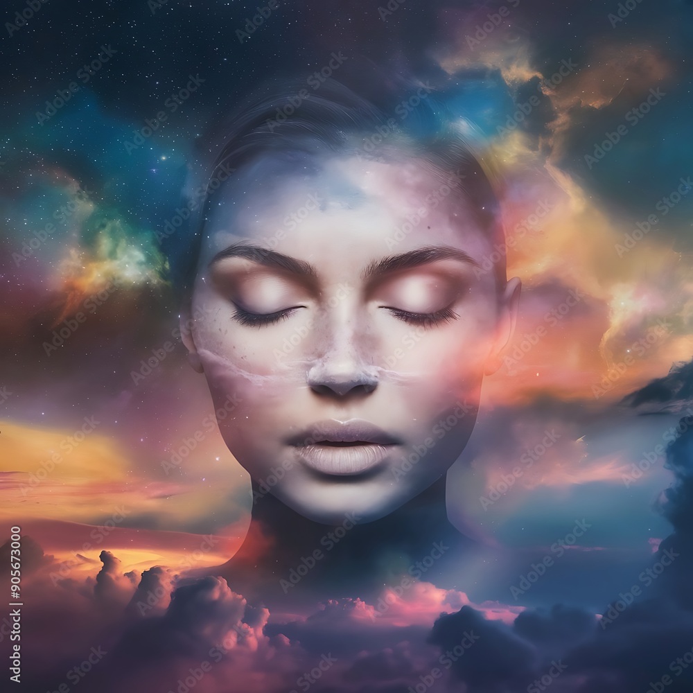 Shards of Dream series. Backdrop of human face and graphic elements to complement your design on the subject of dreams, mind, spirituality, imagination and inner world
Shards of Dream series. Backdrop of human face and graphic elements to complement your design on the subject of dreams, mind, spirituality, imagination and inner world
