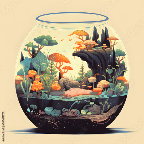 Spherical Aquarium