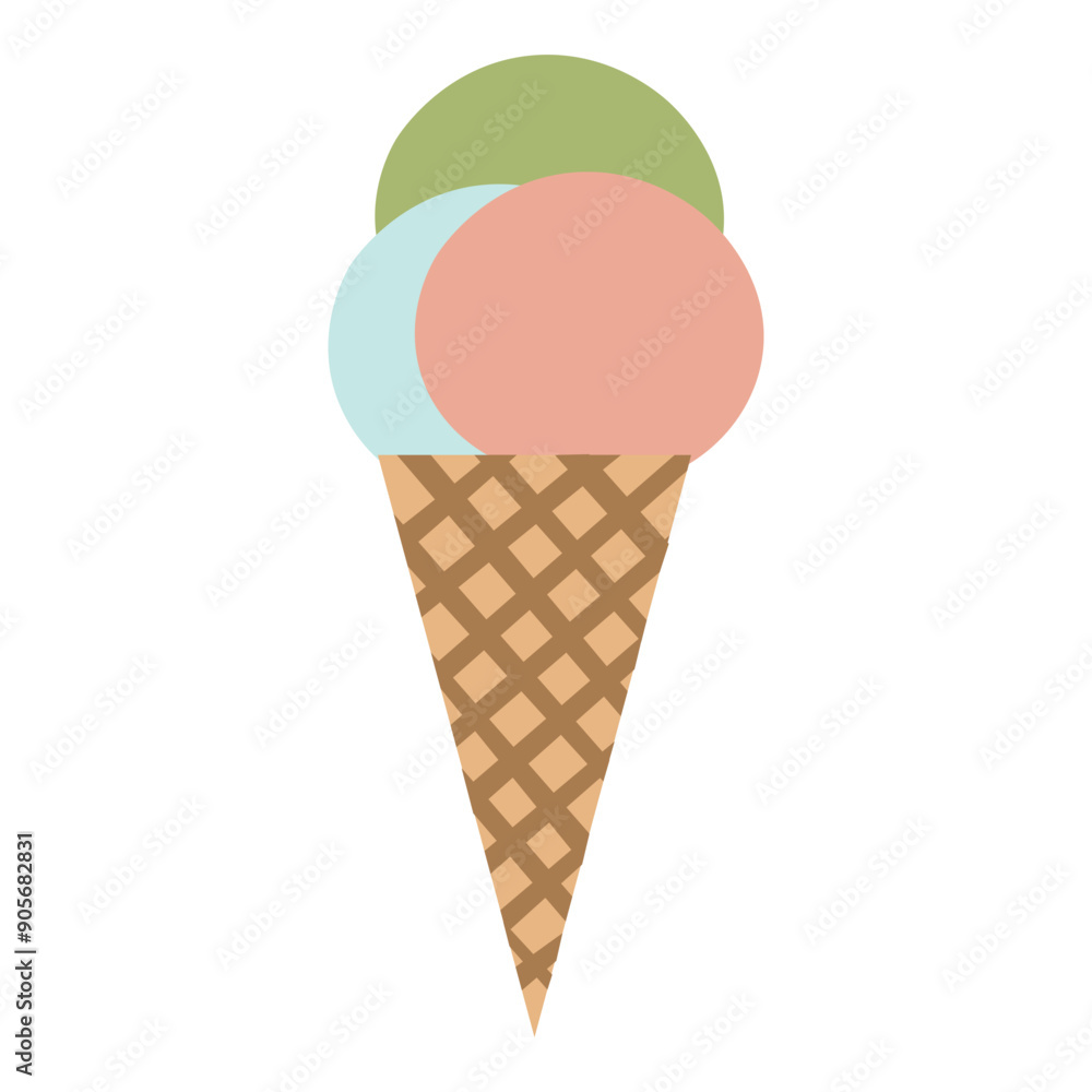 ice cream cone ice cream cone