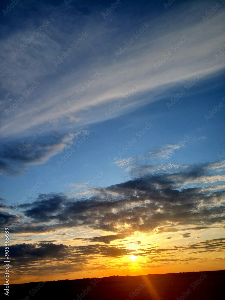 Obraz premium sunset in the sky