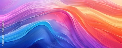 Wallpaper Mural Abstract Colorful Wave Background Torontodigital.ca