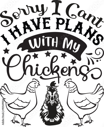 Chicken Svg Design 