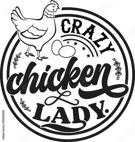 Chicken Svg Design 