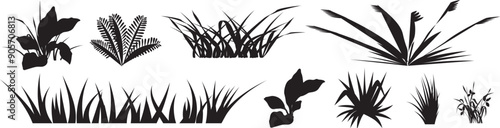 Grass and Leaf icons