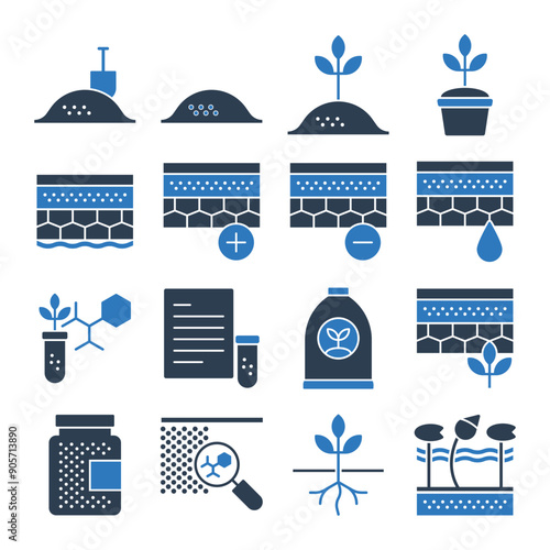 Soil Ground Icon - Geology icon