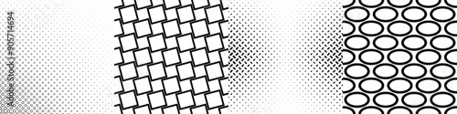 Black and white pattern collection