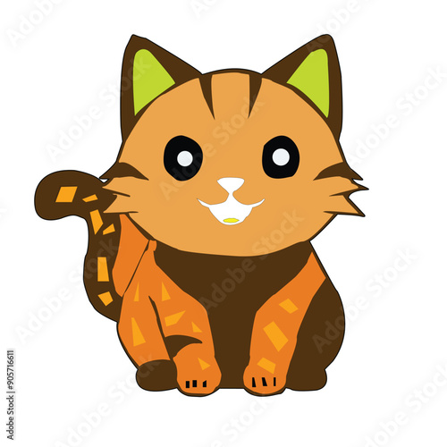 A vectorize with smiling face.