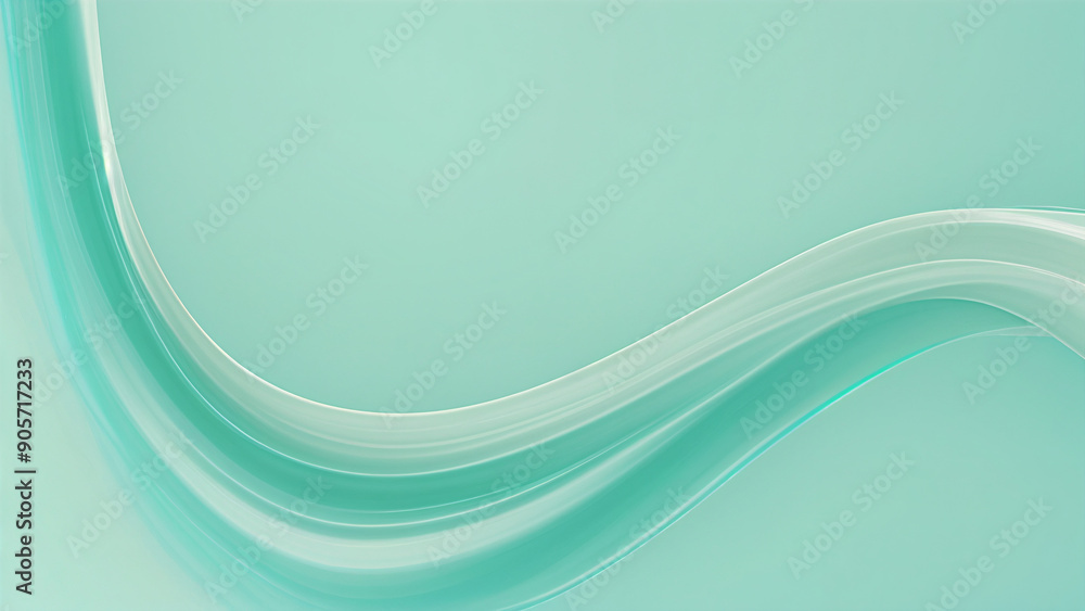 a white and green wave a white and green wave